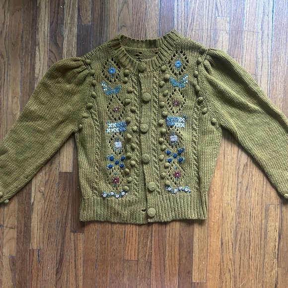 DOEN CARDIGAN SWEATER - Picture 1 of 8